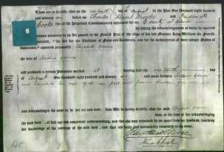 Deed by Married Women - Elizabeth Glover-Original Ancestry