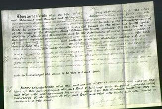 Deed by Married Women - Sarah Horner-Original Ancestry