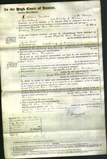 Court of Common Pleas - Elizabeth Ann Thompson-Original Ancestry