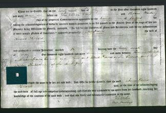Deed by Married Women - Anna Davis Holford-Original Ancestry