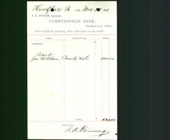 Bank Letterhead - Curwensville Bank