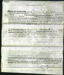 Deed by Married Women - Elizabeth Medley Thackrey-Original Ancestry