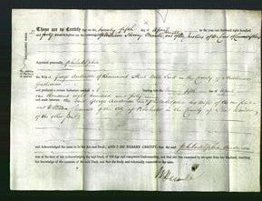 Deed by Married Women - Philadephia Anderson-Original Ancestry