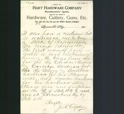 Letterhead - Hart Hardware Company
