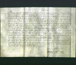 Deed by Married Women - Sarah Fernihough and Ann Hough-Original Ancestry