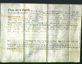 Deed by Married Women - Charlotte Ellen Chester-Original Ancestry