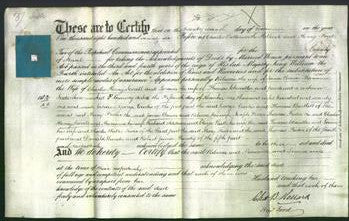 Deed by Married Women - Rebecca Brewer, Marianne Scovell and Louisa Chandler-Original Ancestry