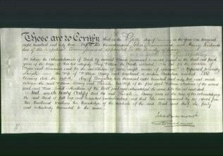 Deed by Married Women - Sarah Davey-Original Ancestry