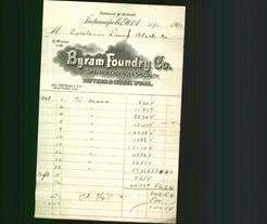 Letterhead - Byram Foundry Co.
