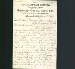 Letterhead - Hart Hardware Company