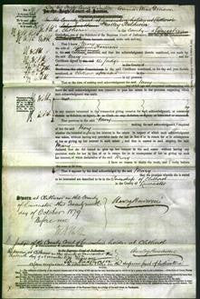 Court of Common Pleas - Mary Harrison-Original Ancestry