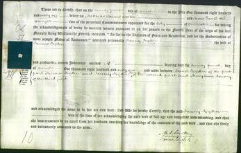 Deed by Married Women - Fanny Fogden-Original Ancestry