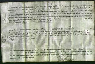 Deed by Married Women - Eliza Sarah Gabb-Original Ancestry