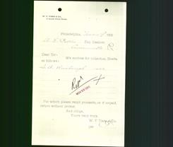 Business Letterhead - W. T. Tiers & Company