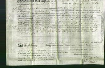 Deed by Married Women - Emma Weeks and Emma Rossiter-Original Ancestry