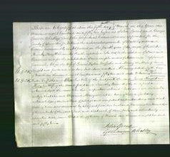 Deed by Married Women - Eliza Griffiths and Mary Knight-Original Ancestry