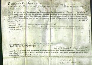 Deed by Married Women - Ann Baker-Original Ancestry