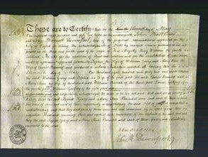 Deed by Married Women - Sophia Geary and Mary Ann Barnard-Original Ancestry