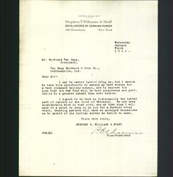 Letterhead - Stephen T. Williams & Staff