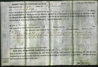 Deed by Married Women - Mary Schofield-Original Ancestry