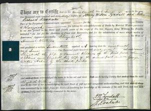 Deed by Married Women - Elizabeth Wilkins-Original Ancestry