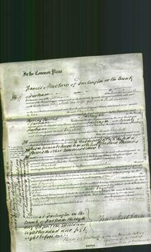 Court of Common Pleas - Elizabeth Richardson-Original Ancestry