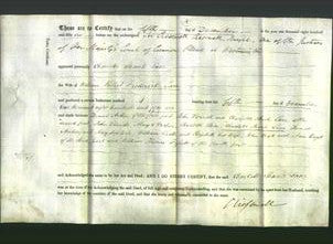 Deed by Married Women - Charlotte Shank Lane-Original Ancestry
