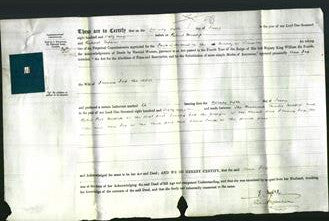 Deed by Married Women - Ann Fox-Original Ancestry