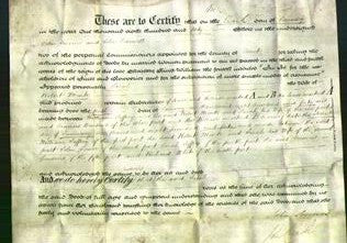 Deed by Married Women - Sarah Monk-Original Ancestry