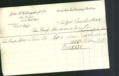 Letterhead - John P. Hollingshead & Co.