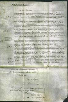 Court of Common Pleas - Mary Ann Pattison and Margaret Jane Raine-Original Ancestry