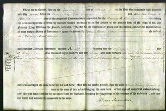 Deed by Married Women - Mary Harris-Original Ancestry