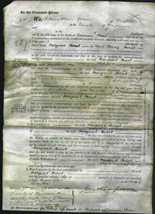 Court of Common Pleas - Margaret Hurst-Original Ancestry