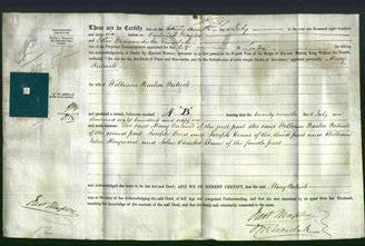 Deed by Married Women - Mary Patrick-Original Ancestry