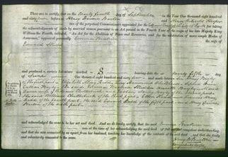 Deed by Married Women - Emma Beatrice Studd-Original Ancestry