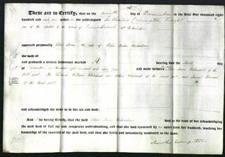 Deed by Married Women - Alice Maria Richardson-Original Ancestry