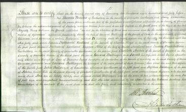 Deed by Married Women - Sarah Jeynes Ballinger-Original Ancestry