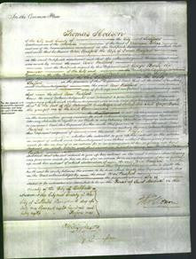 Court of Common Pleas - Ann Radford-Original Ancestry