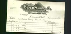 Letterhead - Byram Foundry Co.