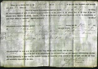 Deed by Married Women - Catherine Abbott-Original Ancestry