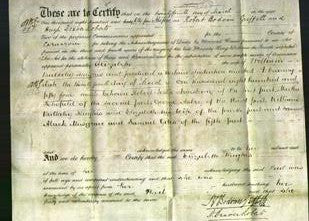 Deed by Married Women - Elizabeth Hughes-Original Ancestry