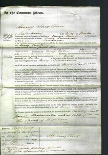 Court of Common Pleas - Mary Sanderson-Original Ancestry