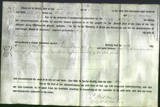 Deed by Married Women - Anne Milnes-Original Ancestry