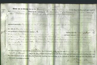 Deed by Married Women - Susanna Gruzelier and Caroline Ursula Gillard-Original Ancestry