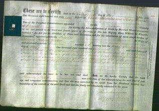 Deed by Married Women - Priscilla Dossett-Original Ancestry