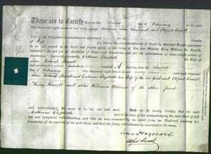 Deed by Married Women - Catherine Elizabeth Maxall-Original Ancestry