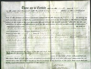 Deed by Married Women - Mary Neve-Original Ancestry