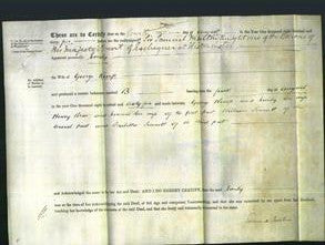 Deed by Married Women - Emily Kemp-Original Ancestry