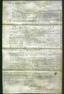 Court of Common Pleas - Hannah Braithwaite Hartley-Original Ancestry