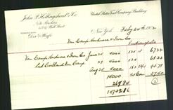 Letterhead - John P. Hollingshead & Co.